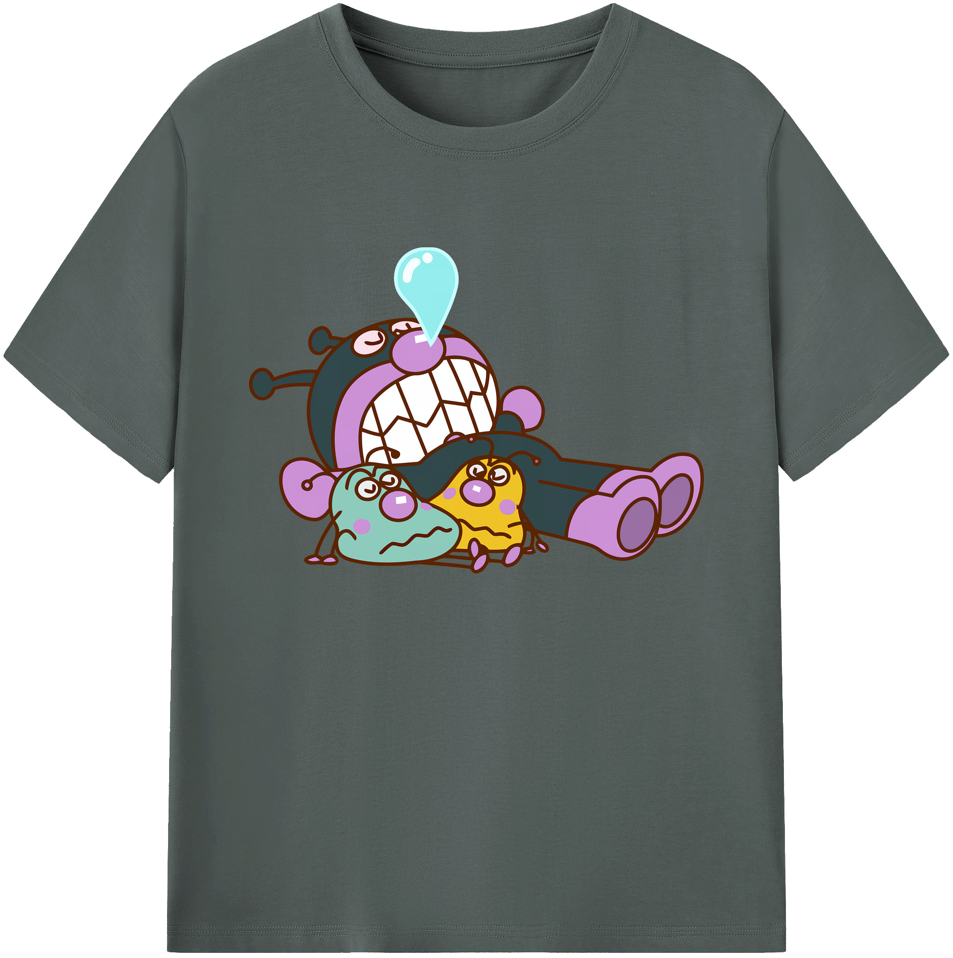 （画像用） アンパンマン Anpanman 綿100％ メンズ半袖Tシャツ｜肌触りやわらか＆通気性